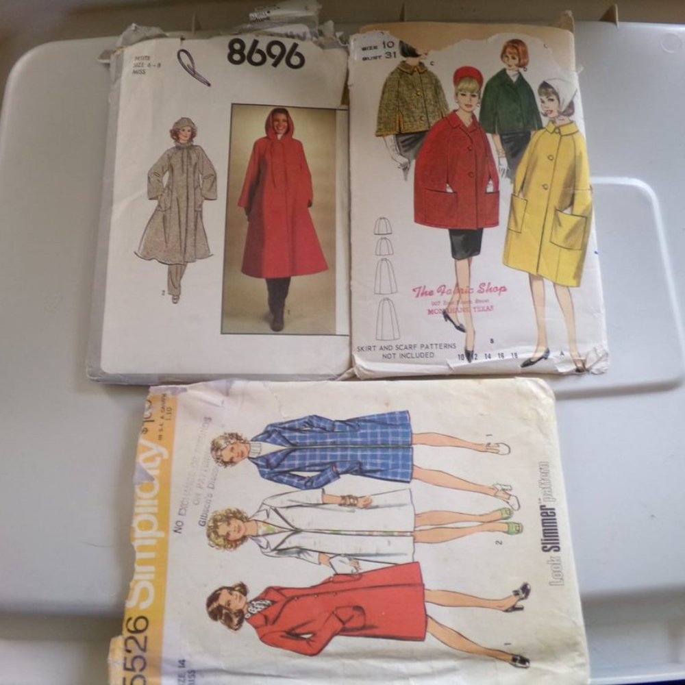 Sewing Pattern Lot OVER 70 patterns! Simplicity Butterick McCalls Burda New Look - Picture 6 of 16